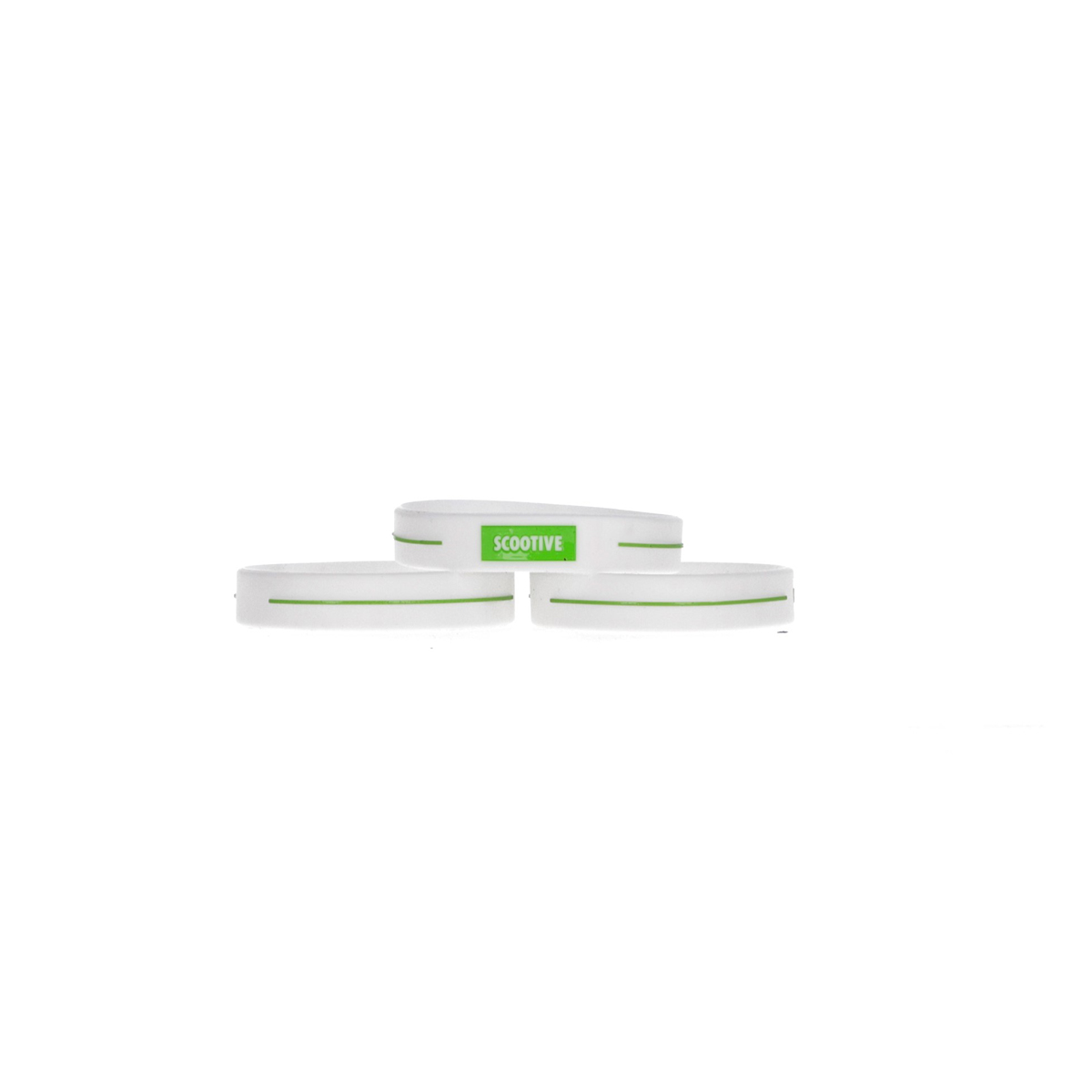 Opaska Scootive Green Line / White (miniatura)